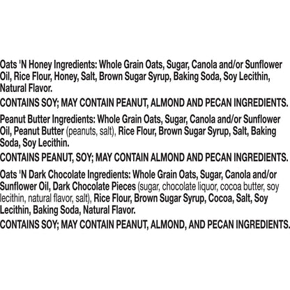 Nature Valley Crunchy Granola Bars, Value Pack, 120 Bars, 89.4 OZ Count (60 Pouches)