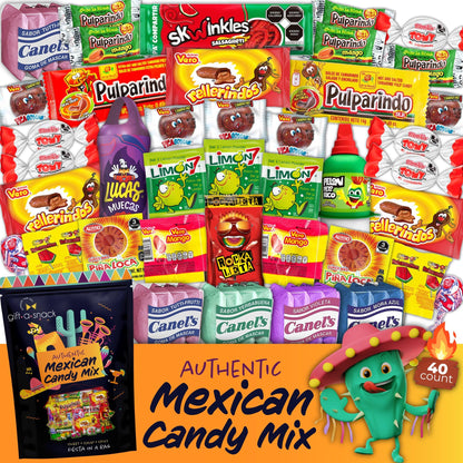 Gift A Snack - Fathers Day Treats Snack Box Variety Pack Care Package + Greeting Card (40 Count) Birthday Sweet Treats Gift Basket, Candies Chips Crackers Bars Office Food Assortments & Variety Gifts