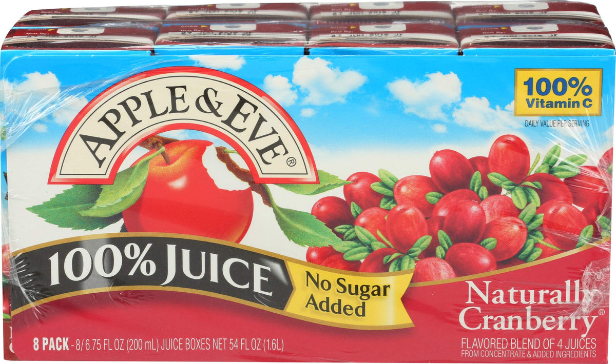 Apple & Eve 100% Juice Variety Pack, 6.75 Fl Oz, Pack of 32