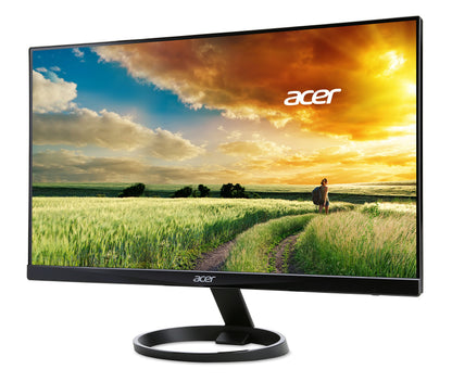 acer 23.8” Full HD 1920 x 1080 IPS Zero Frame Home Office Computer Monitor - 178° Wide View Angle - 16.7M - NTSC 72% Color Gamut - Low Blue Light - Tilt Compatible - VGA HDMI DVI R240HY bidx