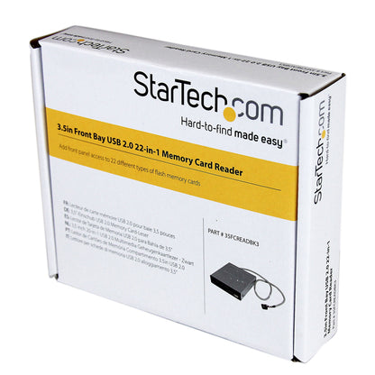 StarTech.com 3.5in Drive Bay IDE to Single CF SSD Adapter Card Reader, TAA (35BAYCF2IDE)