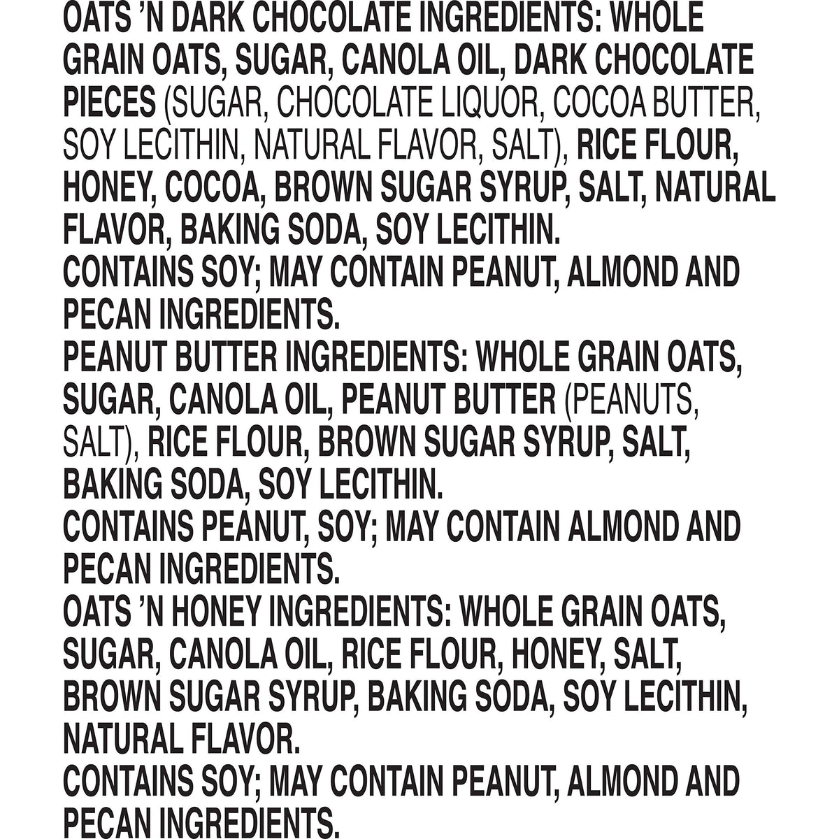 Nature Valley Crunchy Granola Bars, Value Pack, 120 Bars, 89.4 OZ Count (60 Pouches)