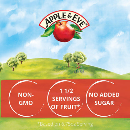 Apple & Eve 100% Juice Variety Pack, 6.75 Fl Oz, Pack of 32